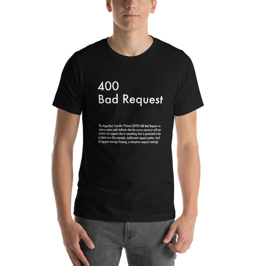 400 error | ユニセックス Tシャツ