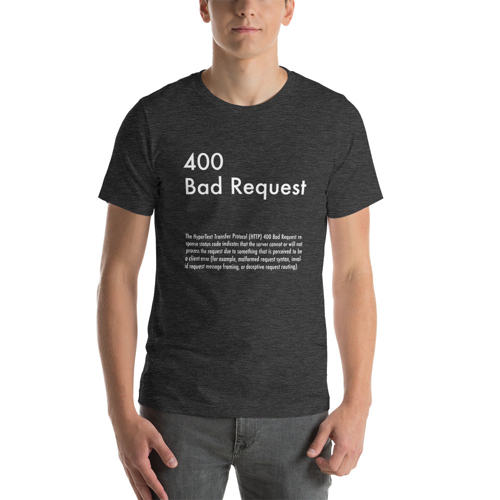 400 error | ユニセックス Tシャツ