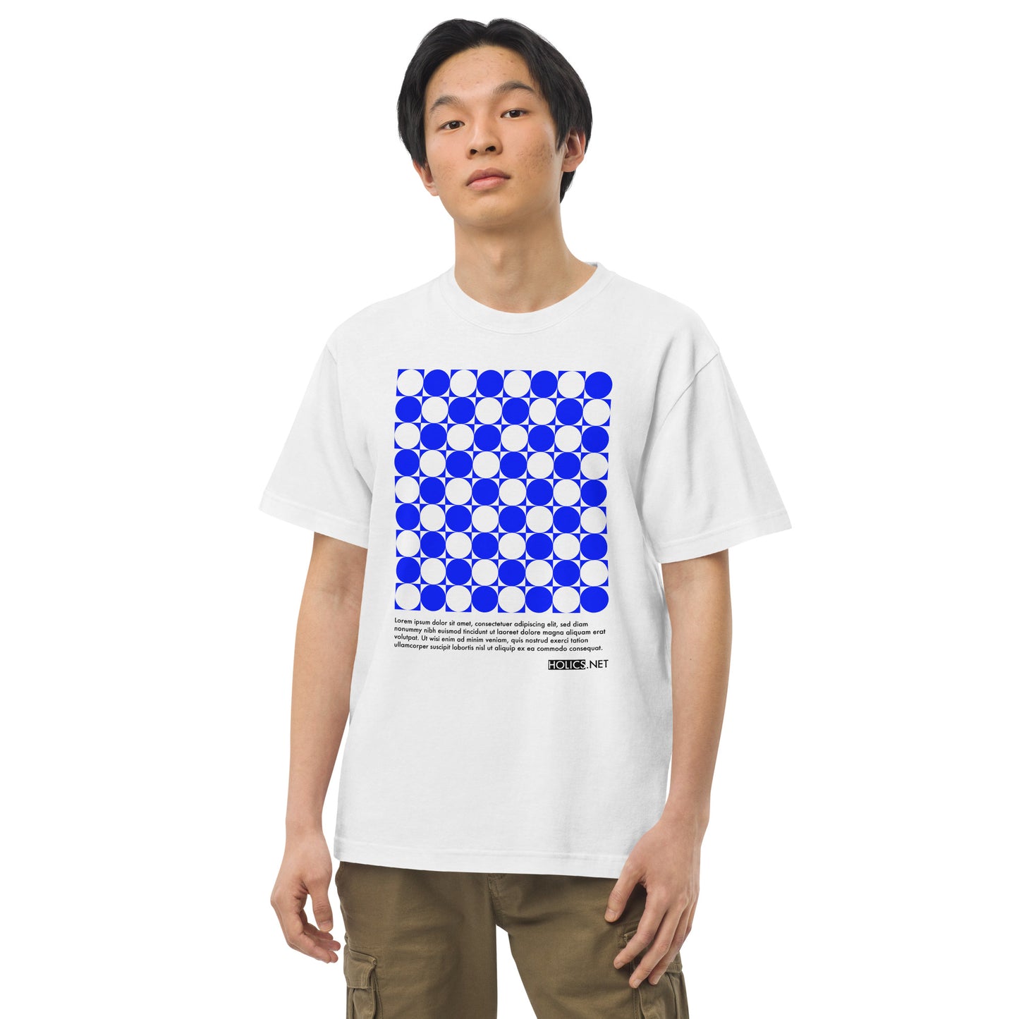 Dot Pattern 001 | ハイクオリティーTシャツ